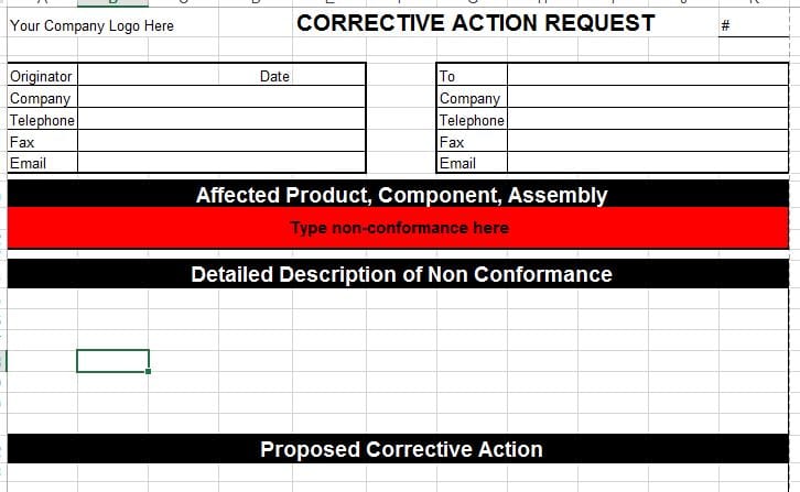 Corrective Action Plan Template from templatestaff.com